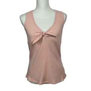 NWT JESSICA SIMPSON Women’s Pullover Top Sz Large Peach Color Sleeveless Stretch